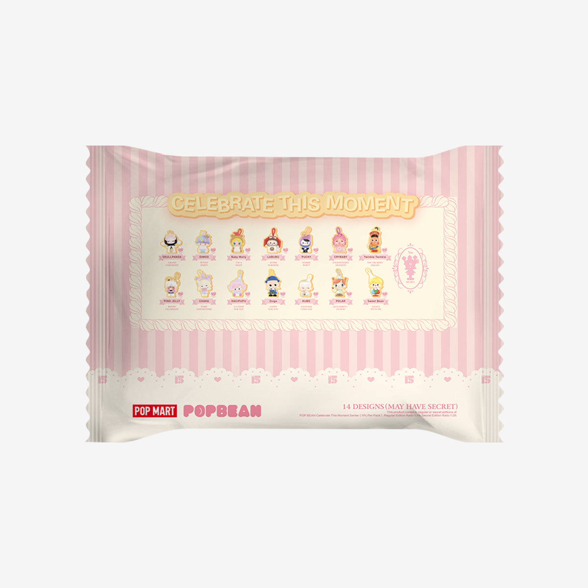POP BEAN Celebrate This Moment Series - Trendy Mini Collectible Figurines