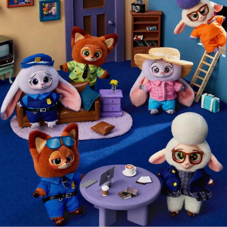 DSY Zootopia Vinyl Plush Series Blind Box