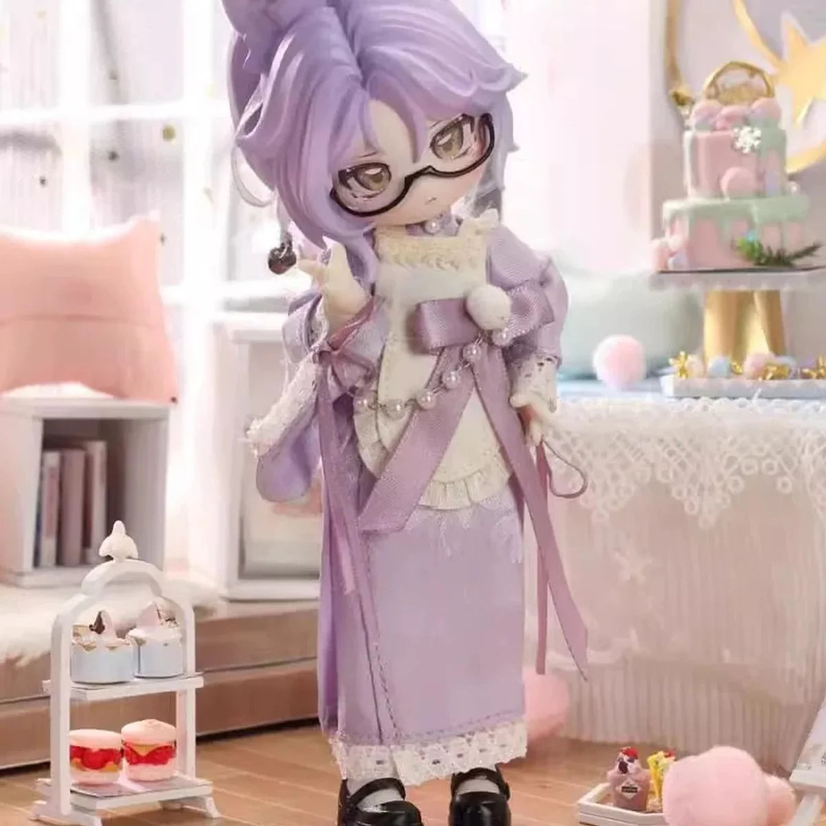 Inedible Doll Moon Jumping Time Bunny Series BJD Blind Box