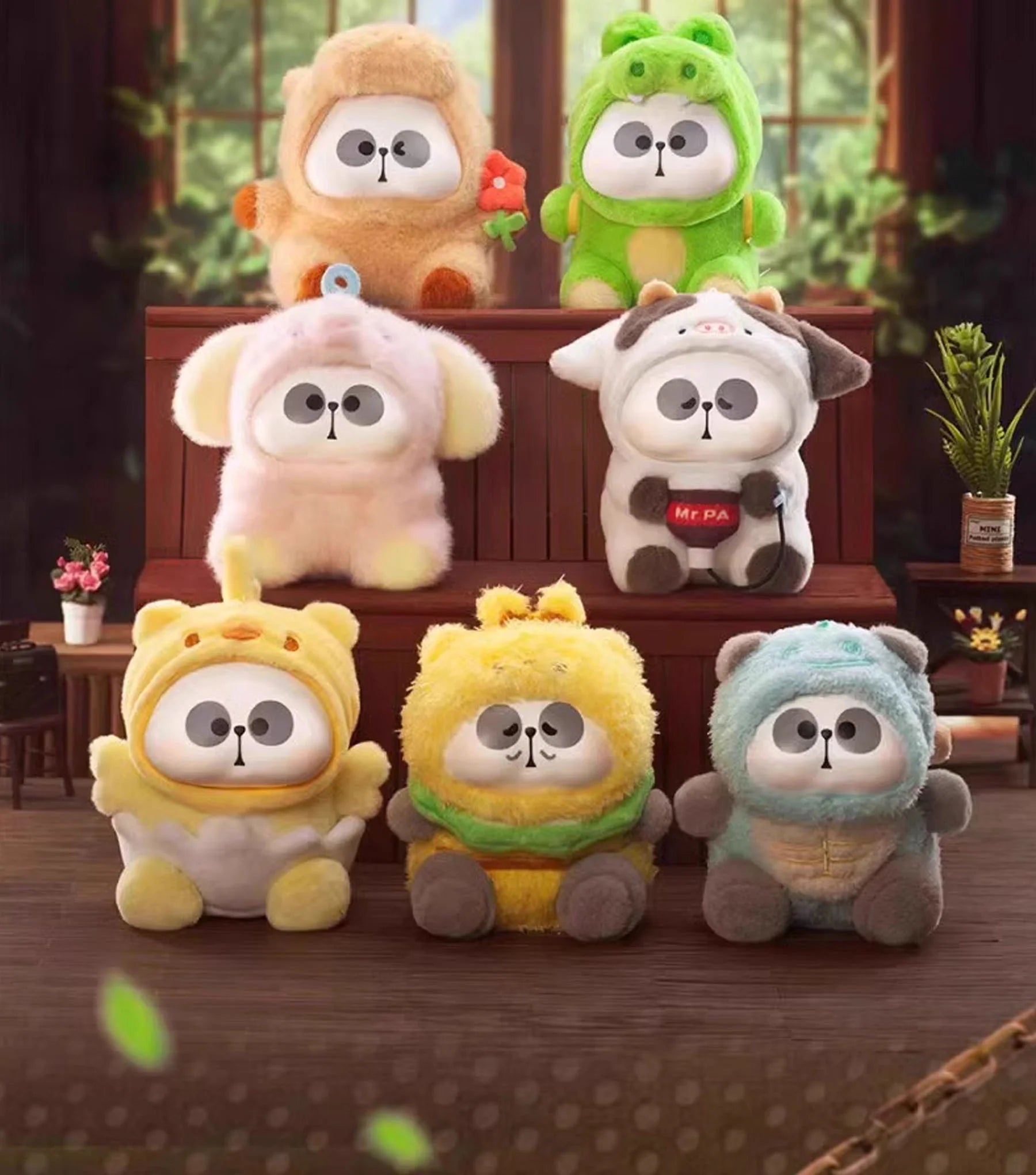 MR.PA Pa Pa Ainimal Limited Company Series Plushy Blind Box