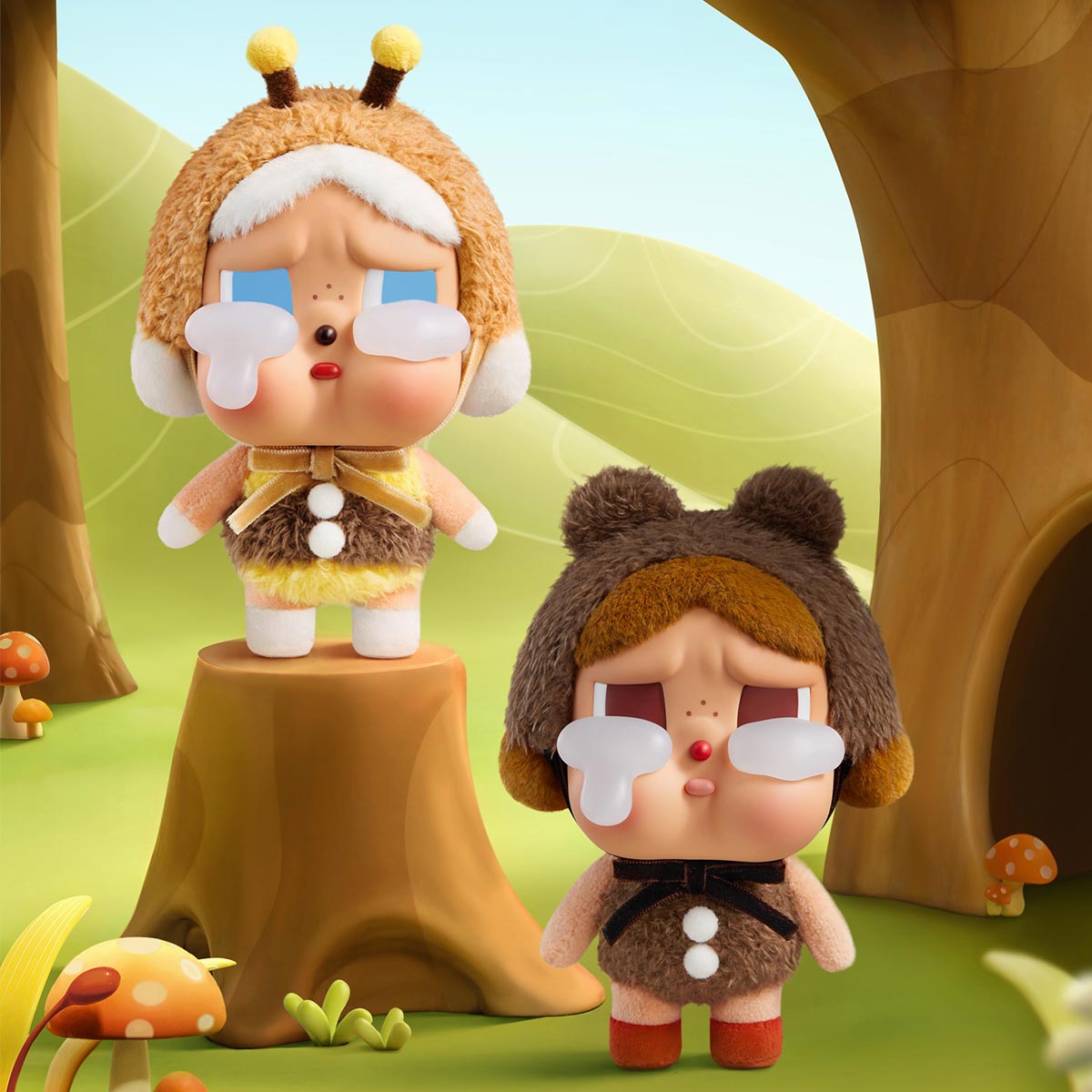 POP MART Crybaby Crying Again Plush Series Toy Blind Box Confirmed Figure Gift