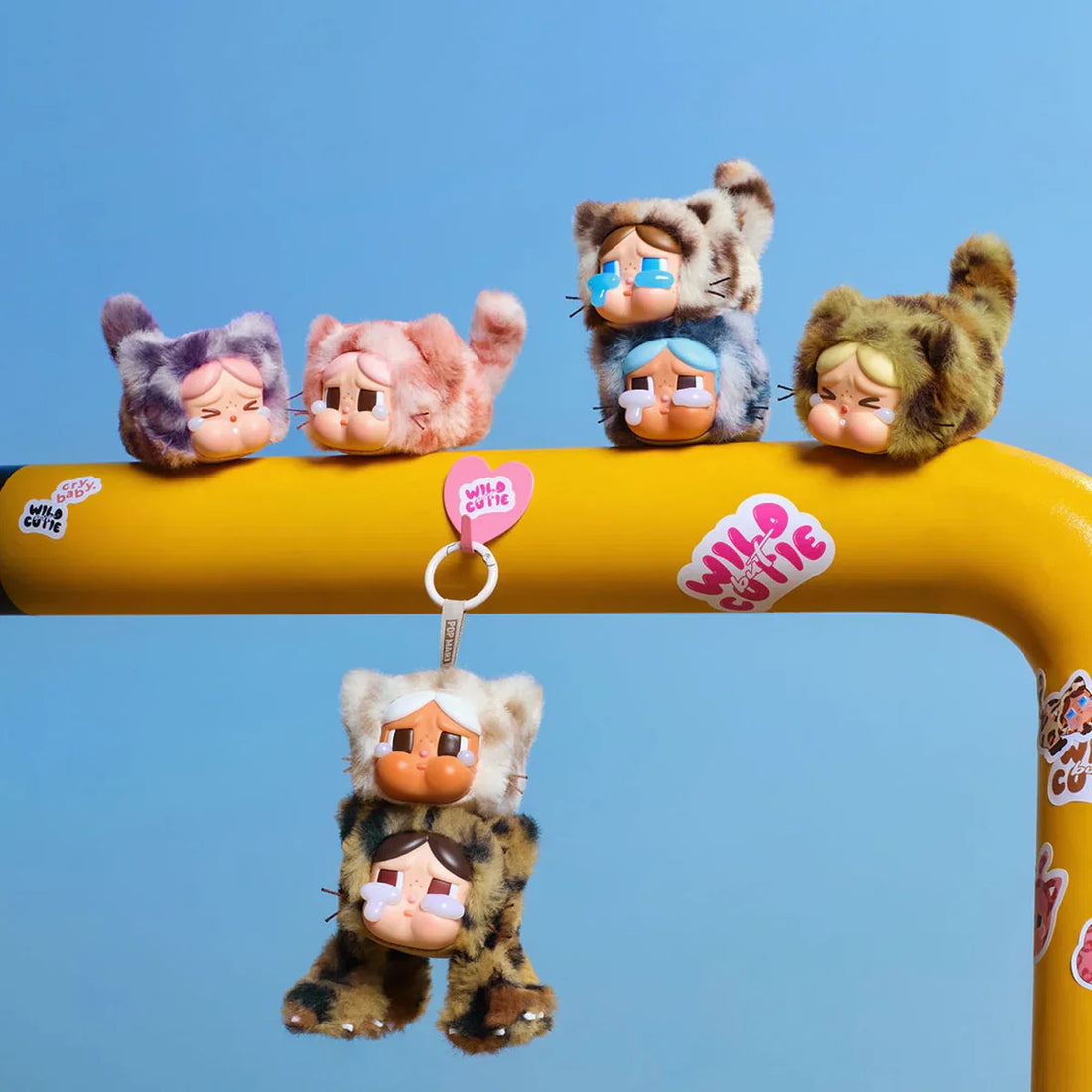 Crybaby fake vs real — how to spot a fake CRYBABY blind box, authentic CRYBABY Wild But Cutie pendant