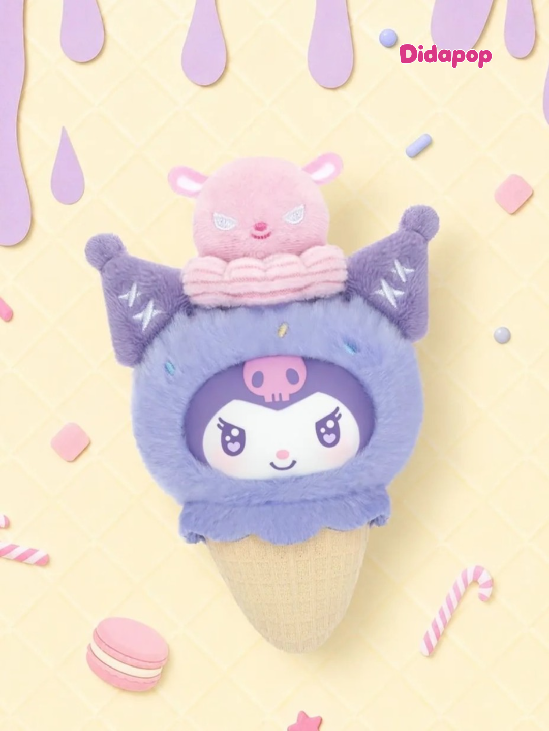 SANRIO Little Ice Cream Cone Series plush pendant blind box — new arrivals this week at DidaPop