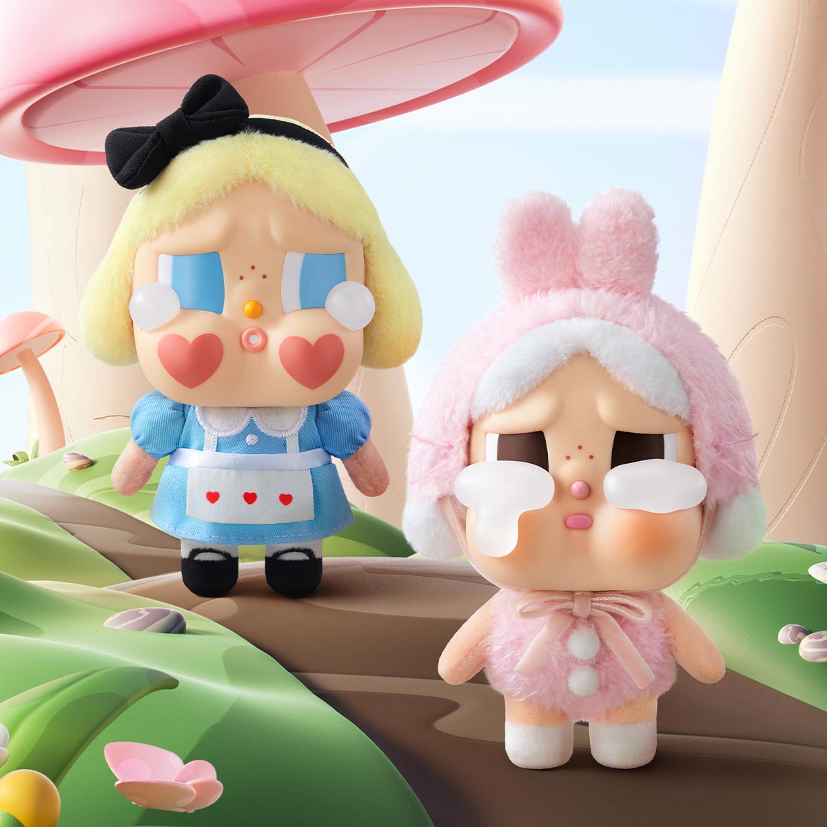 POP MART CryBaby blind box and plush collection at DidaPop