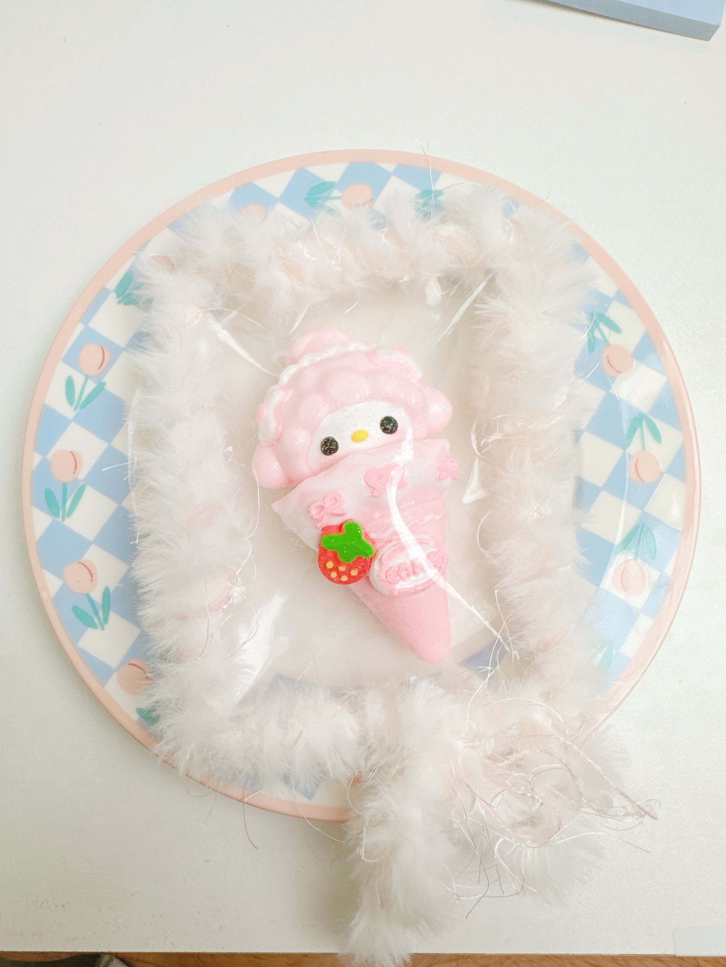 Taba Squishy Didapop Didasquishy - My Melody Ice Cream Cone Squishy Toy