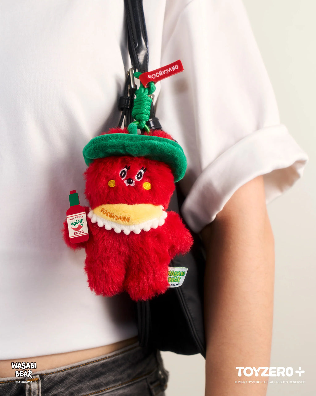 WASABI BEAR Flavor Series Plush Keychain Blind Box