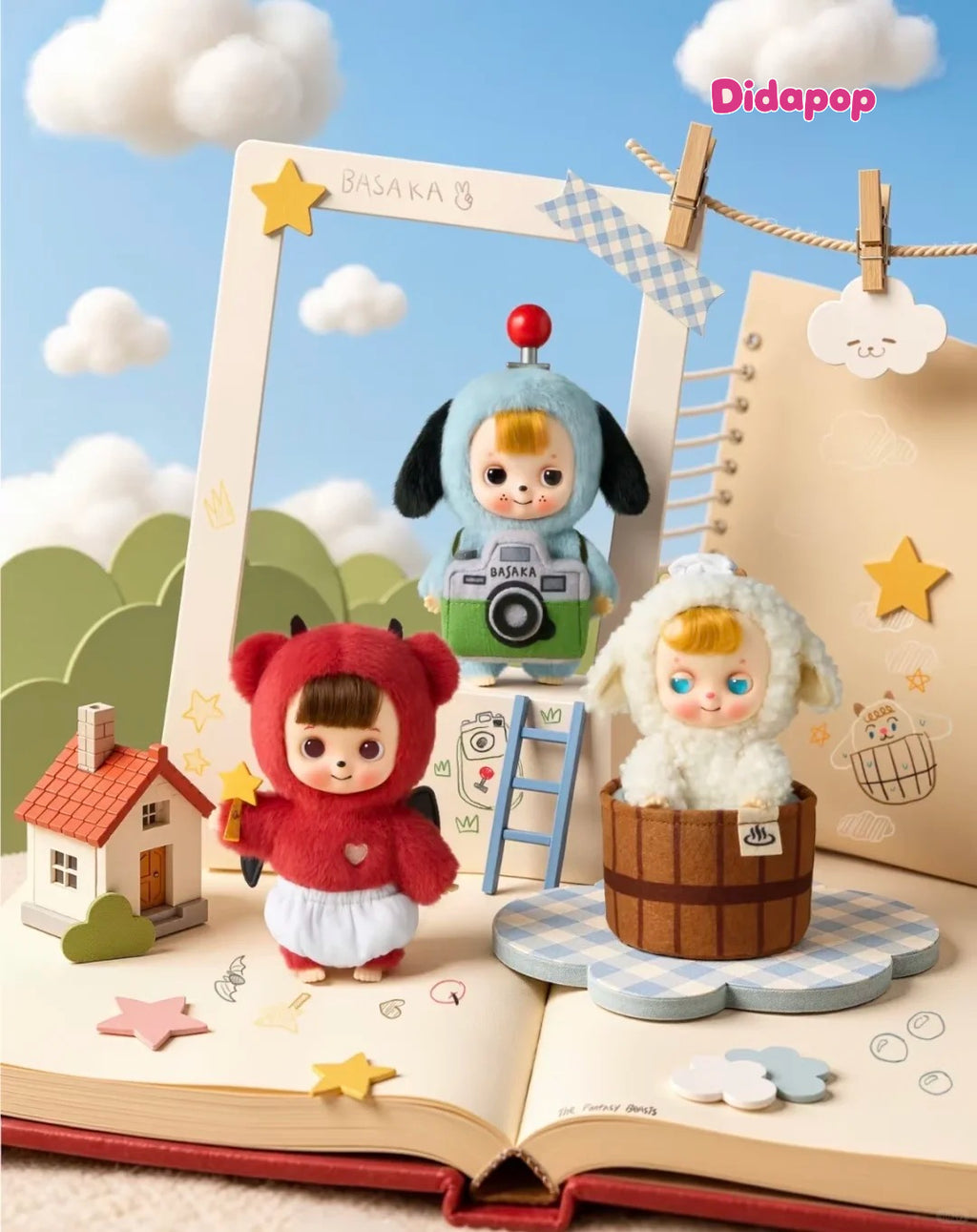 Basaka Happy To Do What I Love Series Plush Blind Box