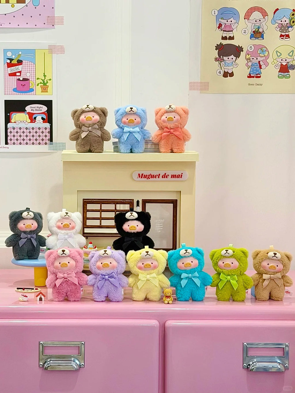 LuLu the Piggy Whispers Of Nature Mini Plush Series