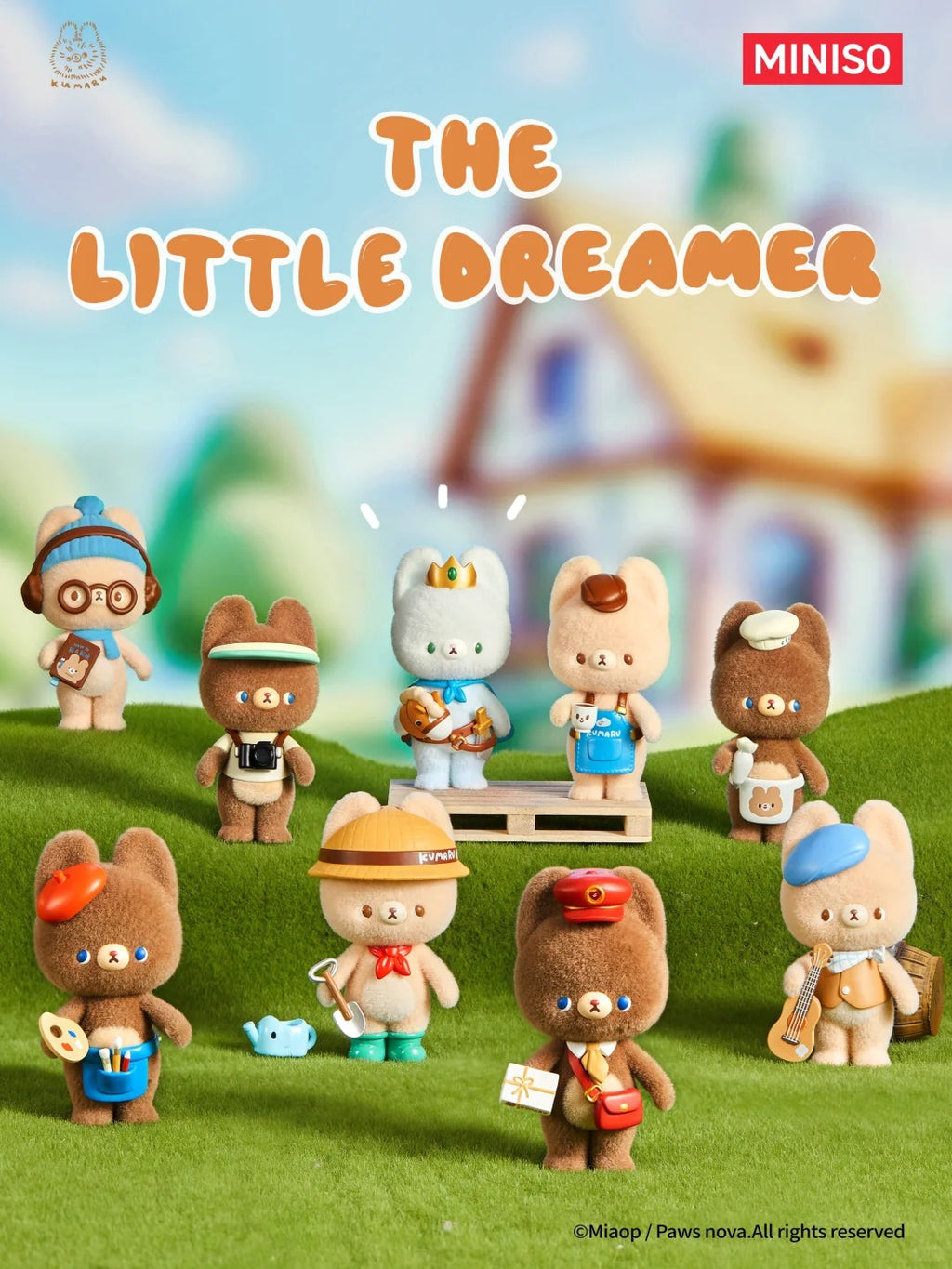 KUMARU The Little Dreamer Figure Series Blind Box Dreamy Art Collectible Figurine