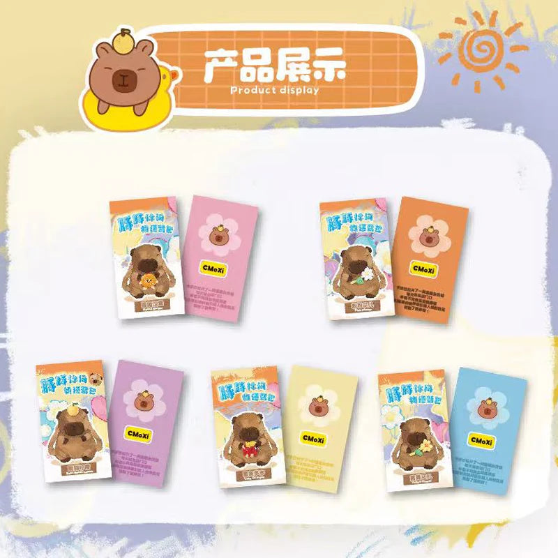 Capibara Leisure Story Backpack Series Blind Box