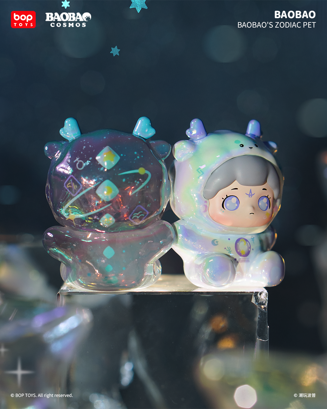 Baobao's Zodiac Pet Series Mini Blind Box | Cute Collectible Figurines