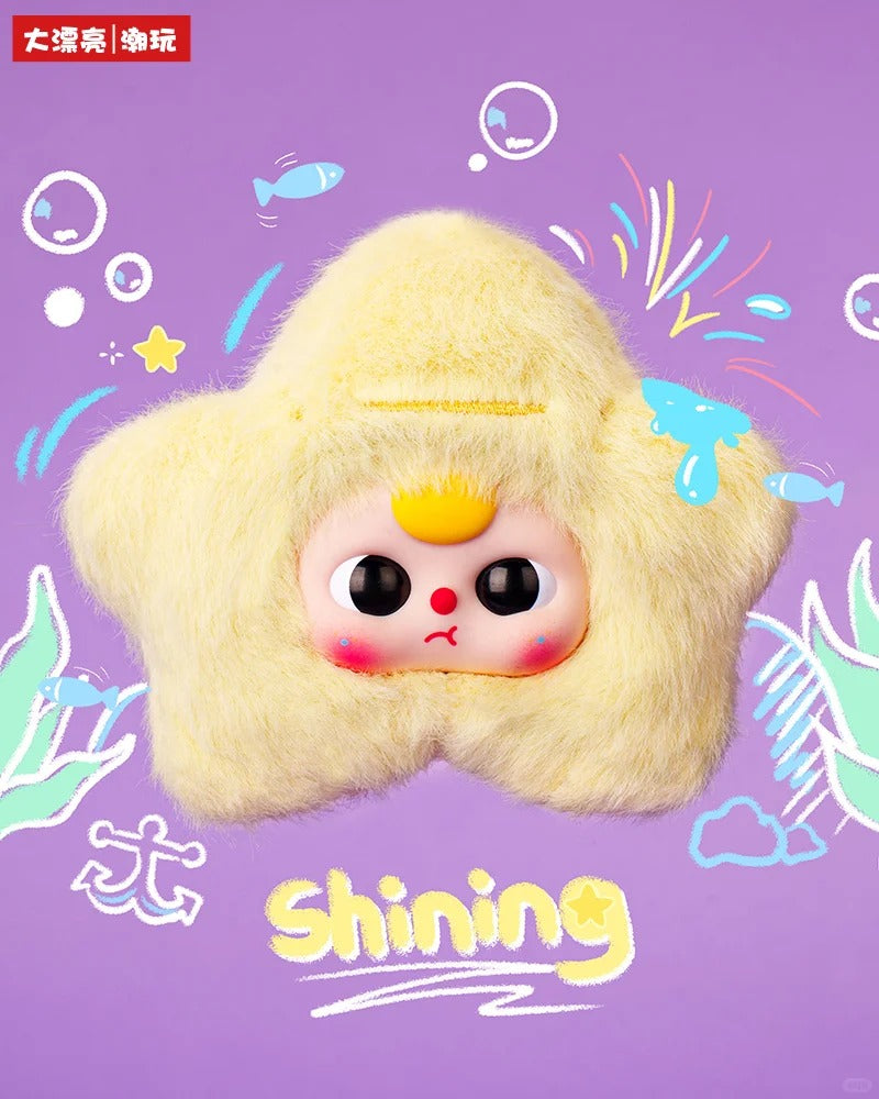 BabyThree Ocean Babies Version 2 Plush Keychain | Cute Collectible Charm