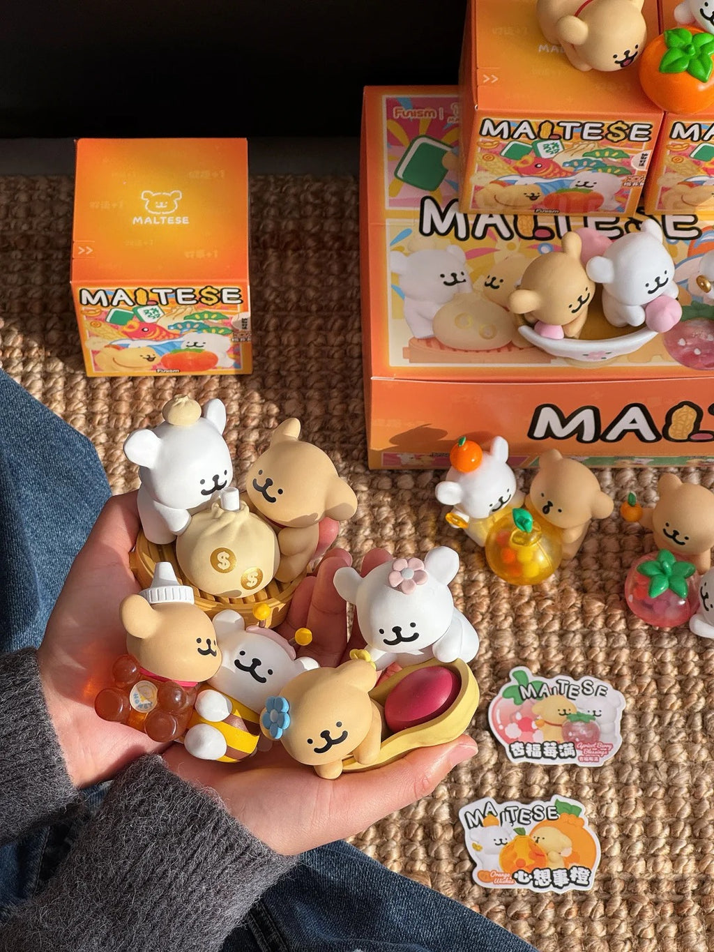 MALTESE Lucky Paws Figure Blind Box – Lucky Themed Animal Figure