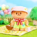 Thai Butter Bear Version 2 Plush Keychain | Kawaii Collectible Charm