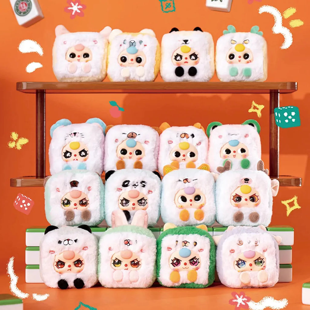 Baby Three Little Mahjong Plush Series Blind Box
