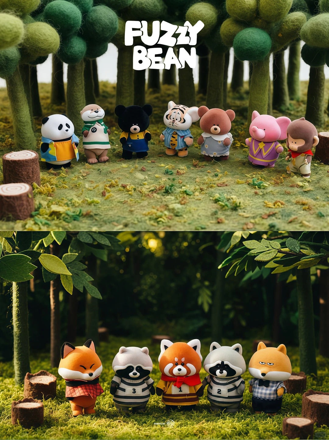 FUZZY BEAN Forest Series Figure Blind Box
