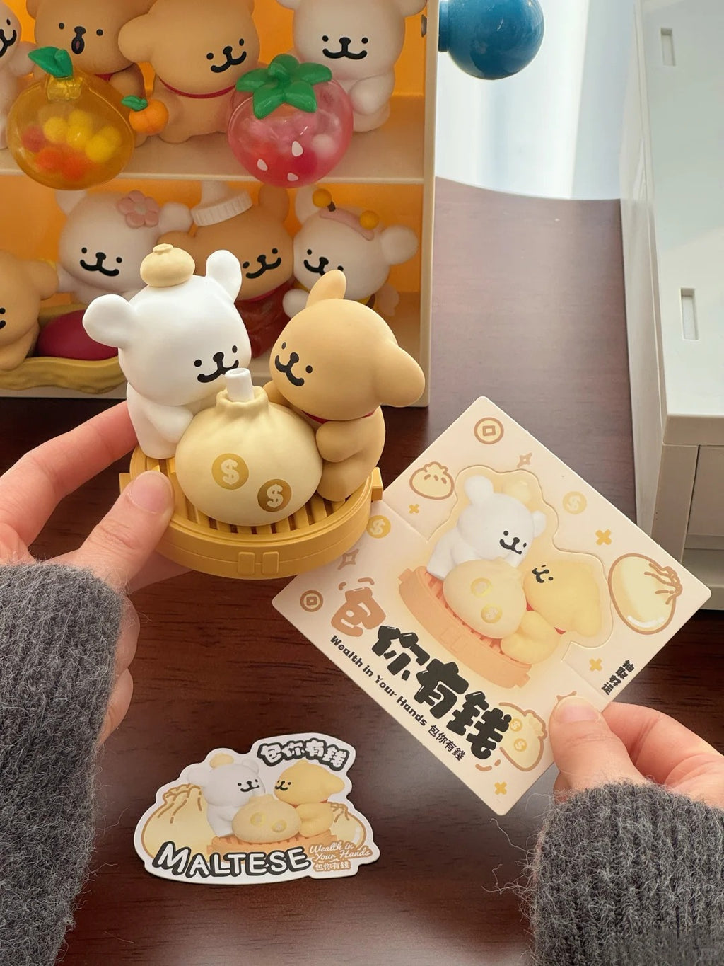 MALTESE Lucky Paws Figure Blind Box – Lucky Themed Animal Figure