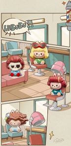 POP MART The Monsters Hair Salon bean Series