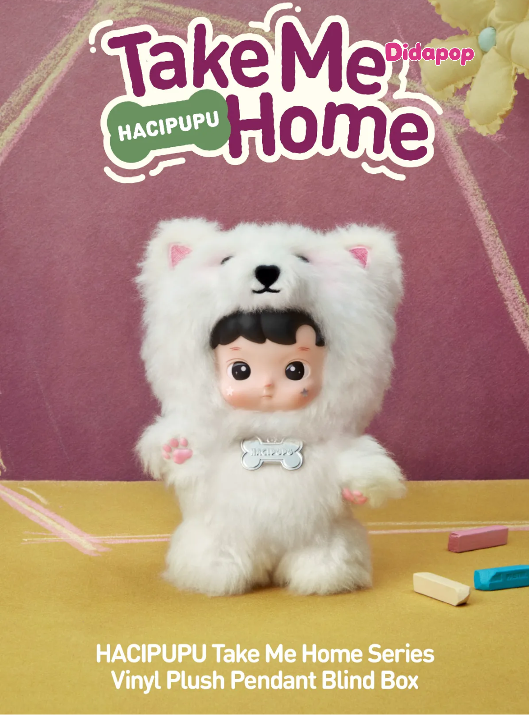 POP MART Hacipupu Take Me Home Plush Series