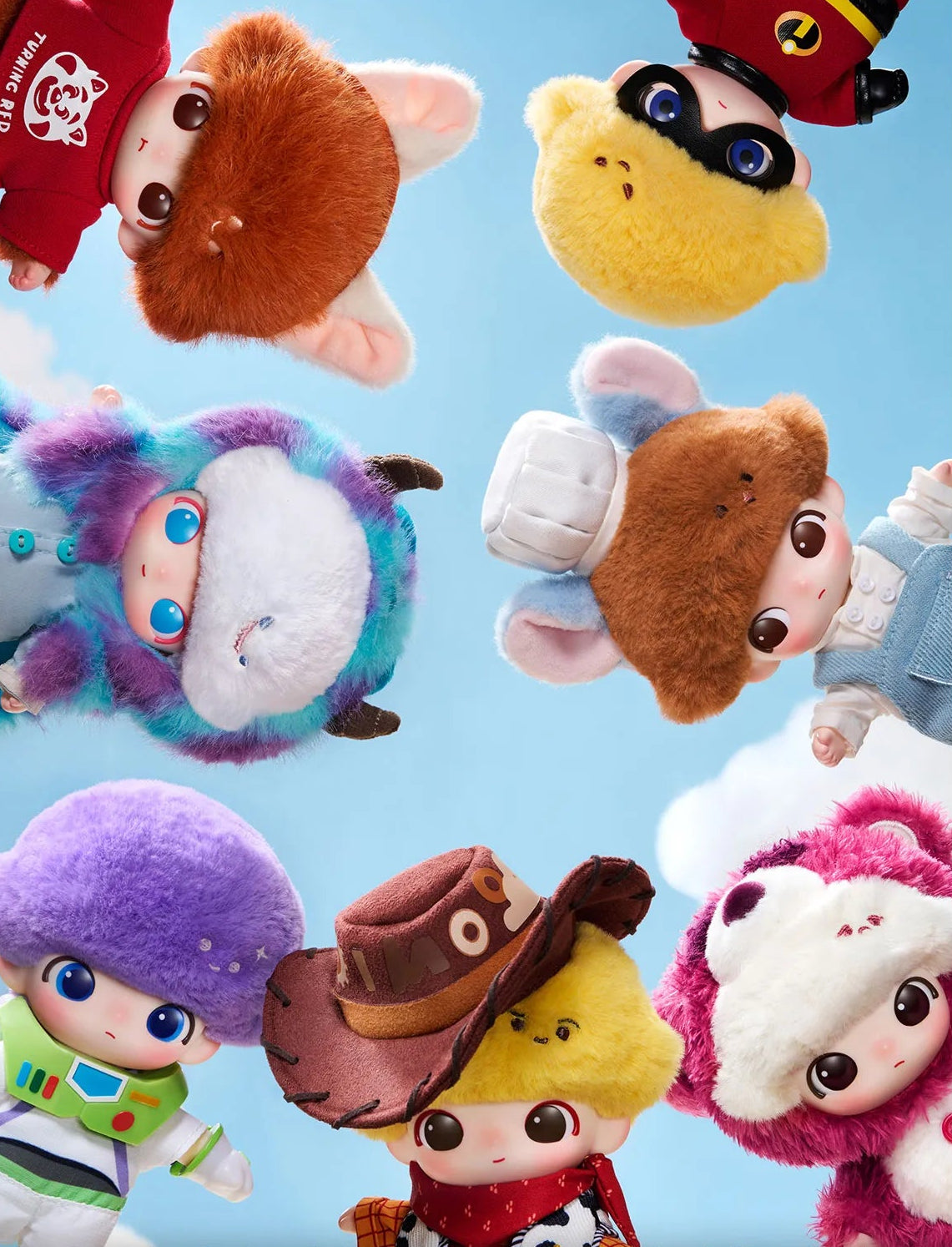 POP MART Dimoo World x Pixar Plush Blind Box