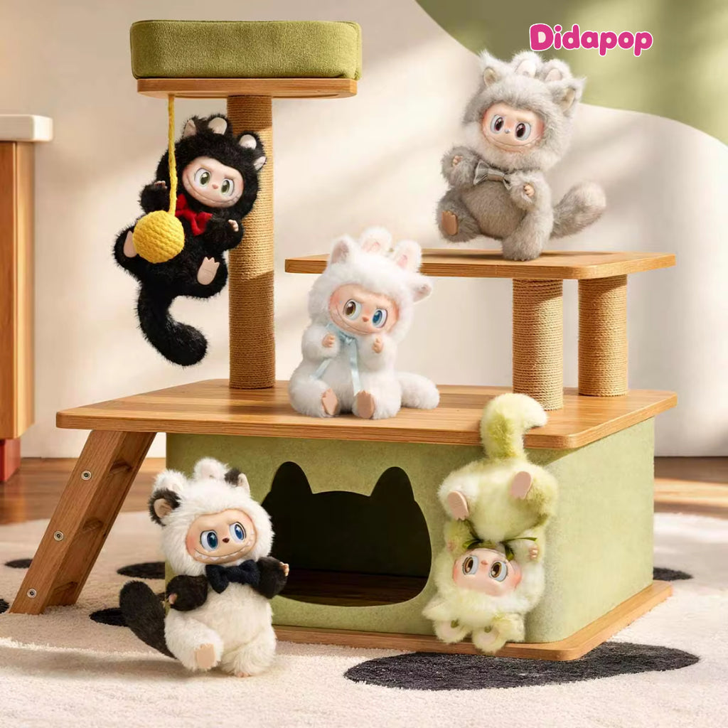 [PO]POP MART The Monsters Cat Modeon Series Plush Blind Box
