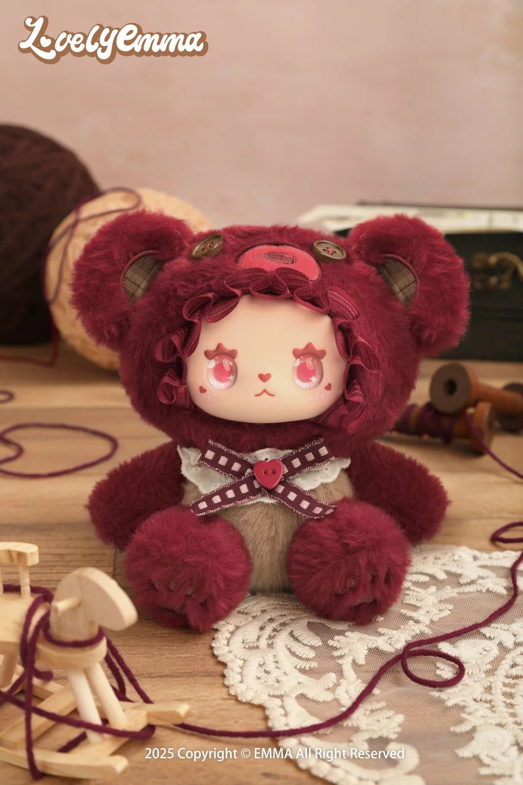 LOVELY EMMA Bear Alliance Series Plush Blind Box | Cute Collectible Toy