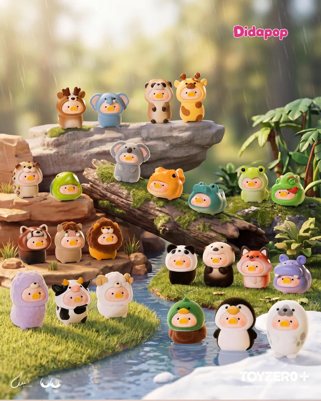 LULU THE PIGGY Mini Animal Party Figure Series Blind Box