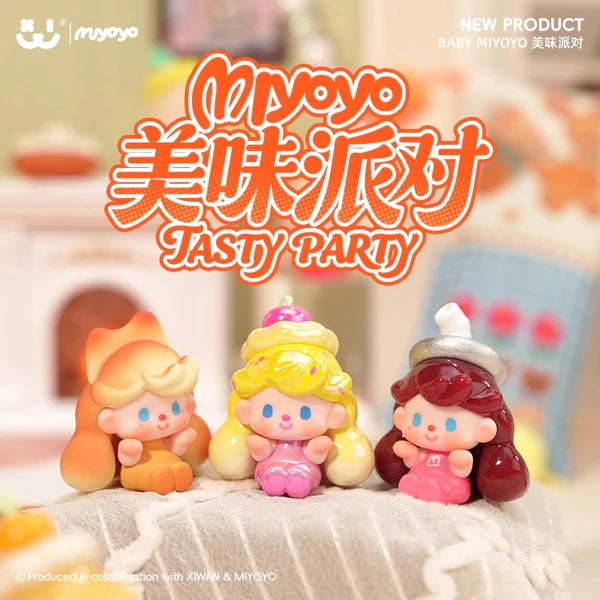 MIYOYO Delicious Party Mini Collectible Toys | Dessert Themed Cute Figurines
