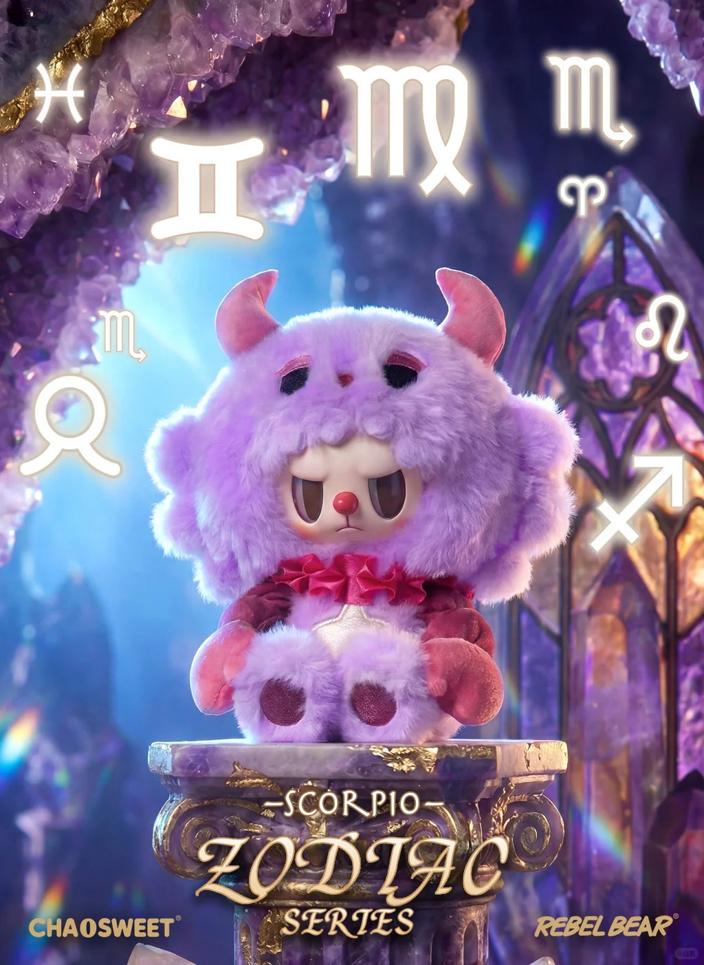 REBEL BEAR Zodiac Series V1 Plush Blind Box – view 3