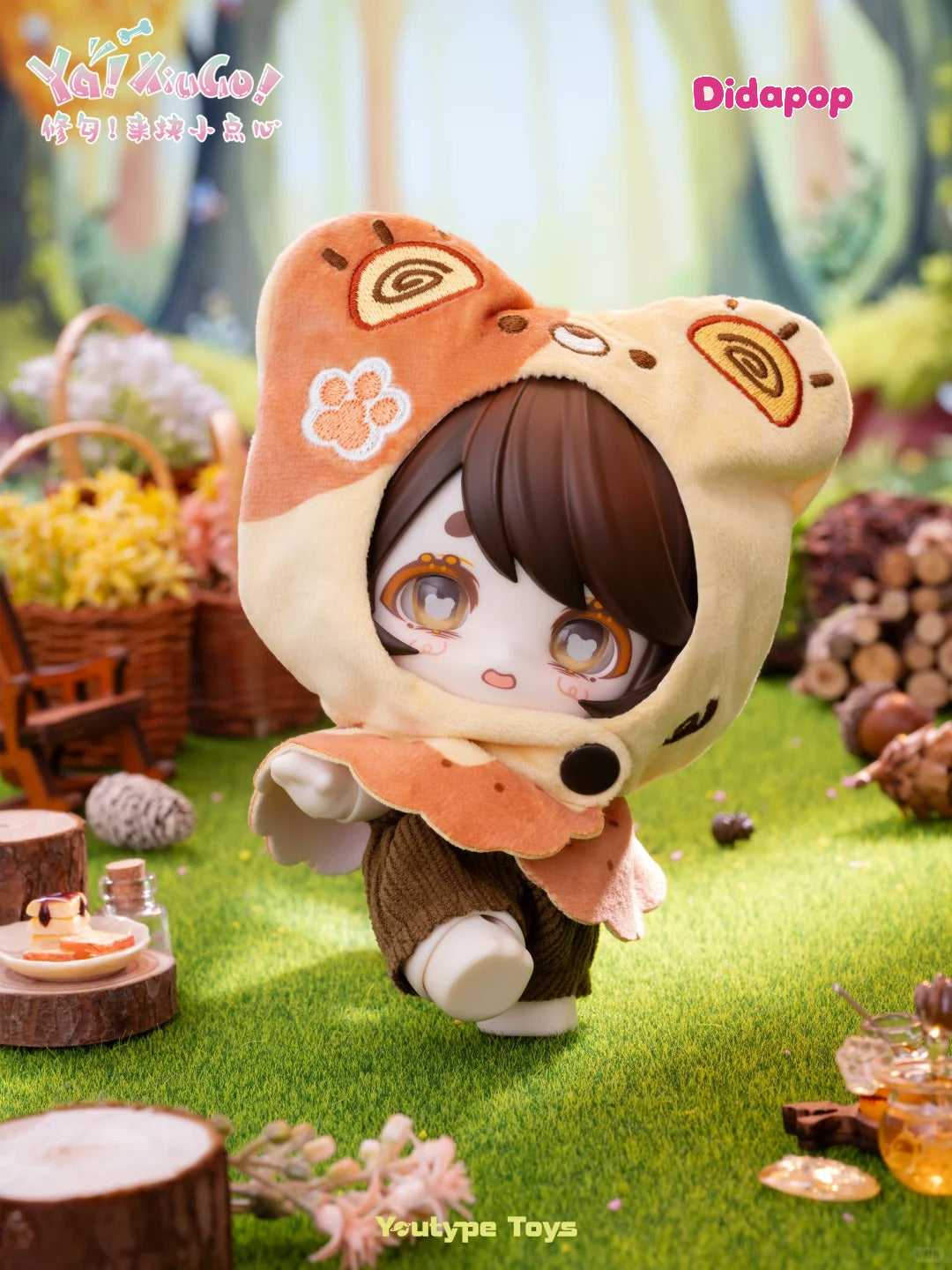 XiuGou Have a Small Snack Series Action Figure BJD Blind Box