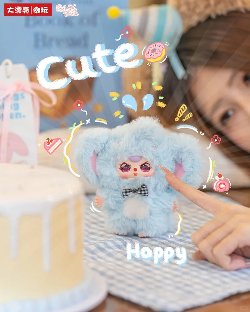 Baby Three Mini Animal World Plush Blind Box