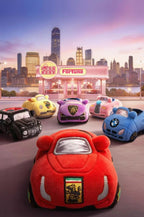 Fortune Car Plush Pendant Blind Box - Lucky Car-Themed Kawaii Bag Charms