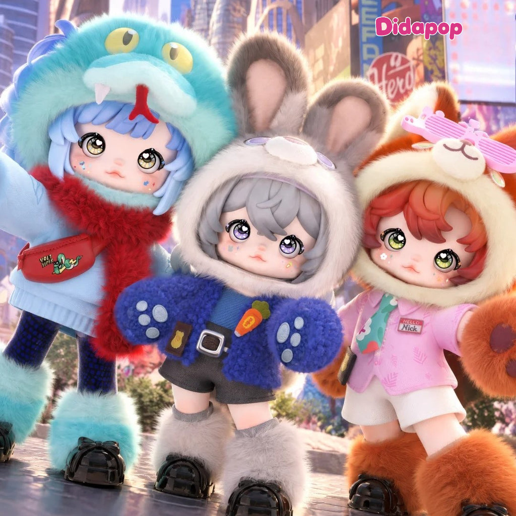 [PRE-ORDER]Nommi × Zootopia Metropolis Adventure Series 5-Joint Articulated Doll Blind Box