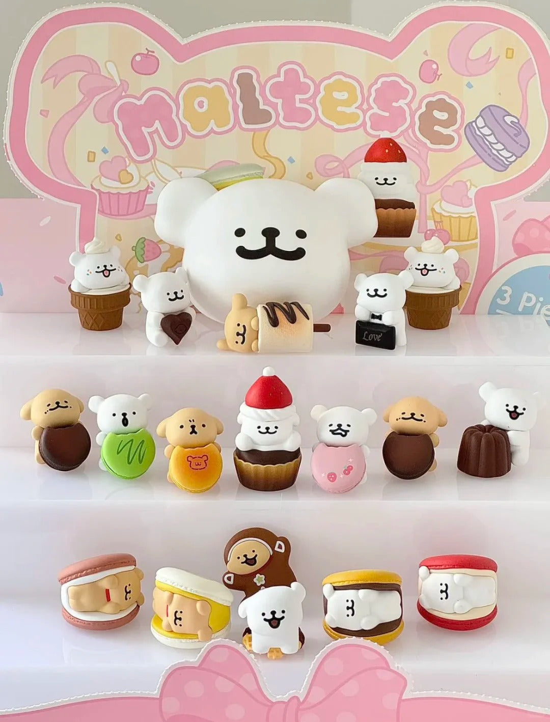 MALTESE Sweet Box Mini Series Puppy Face Blind Box