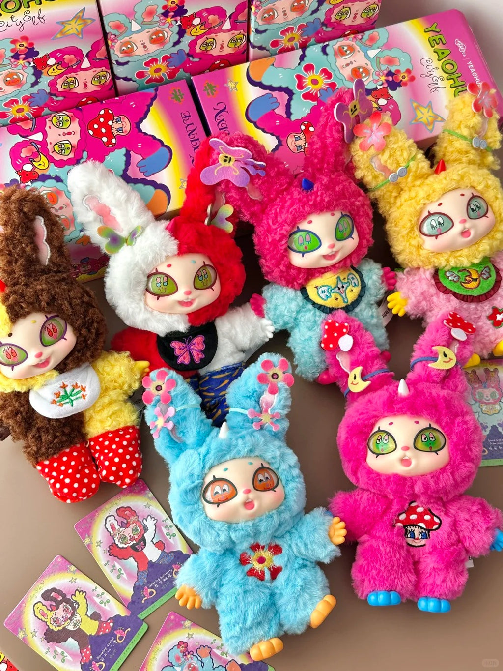 YEAOHUA Xxinye Urban Elf Serise Vinyl Plush Blind Box