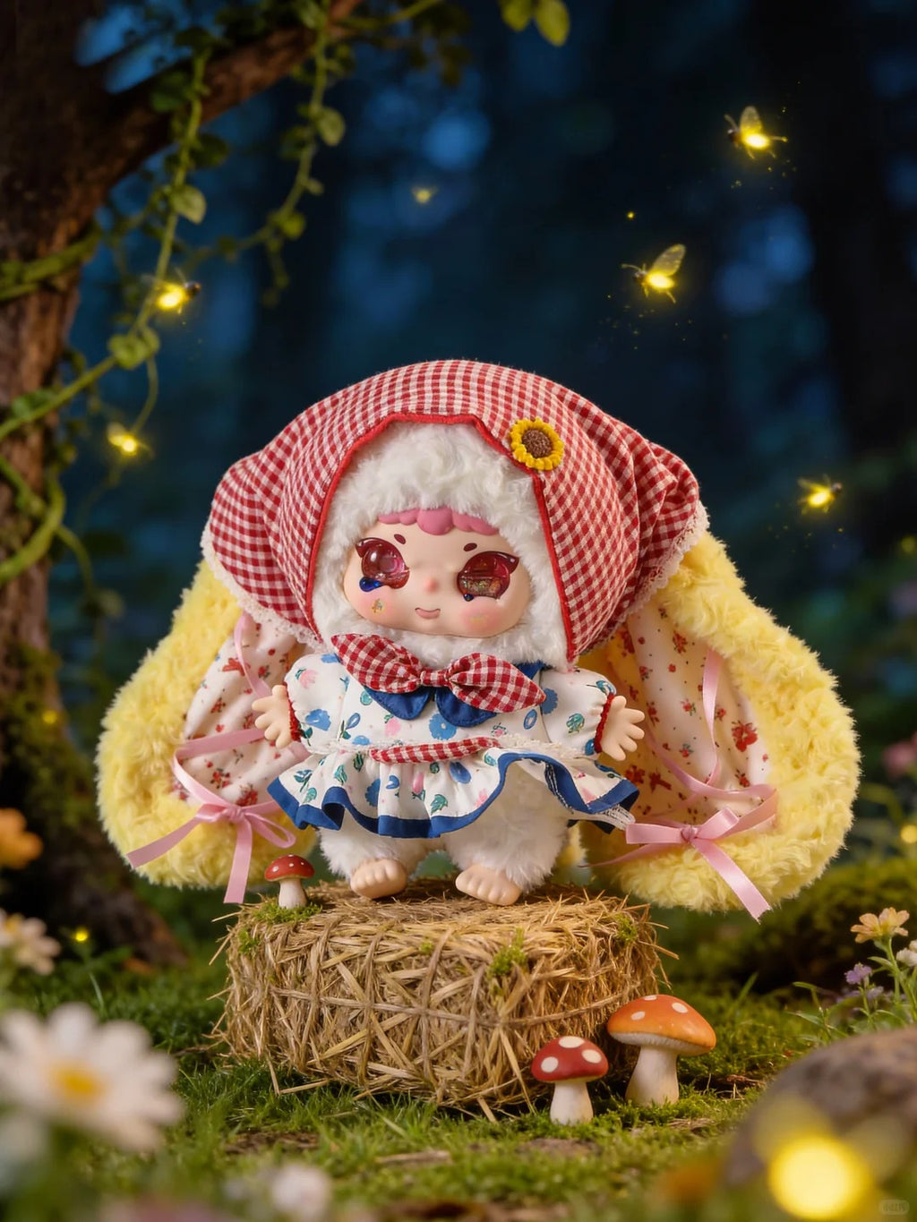 Little Princess Jiimo 400% Forest Dream Plush Blind Box | 36pcs/Case (11 Regular + 3 Hidden Styles)