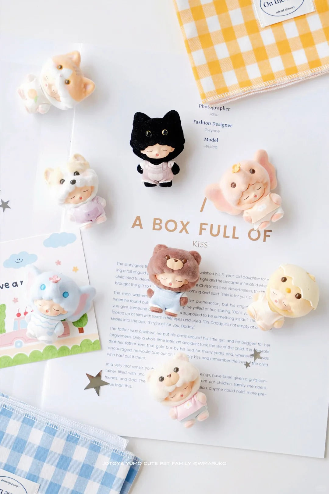 YUMO Cute Pet Family Mini Series Blind Box