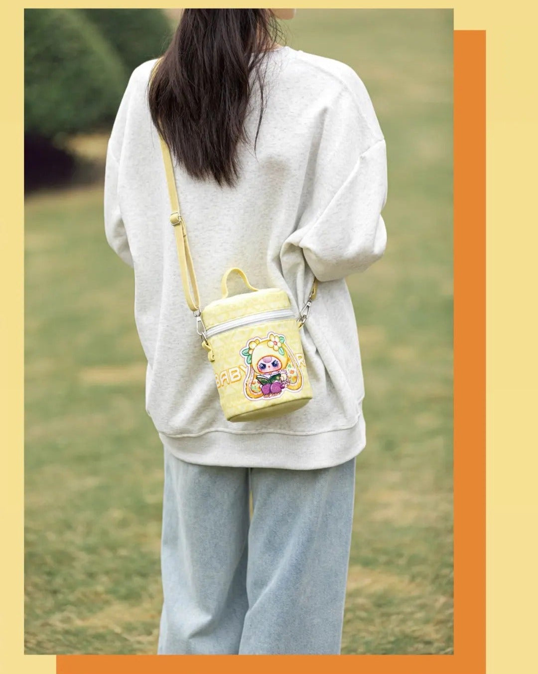 Babythree Thailand Limited Cylinder Bag - Cute Plush Collectible Handbag