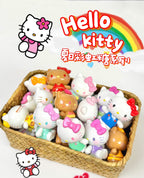 Hello Kitty Summer Rainbow Candy Series Cute Mini Figurines