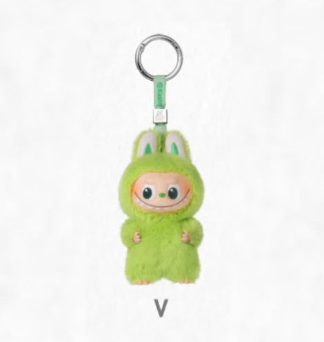 LABUBU V4 Mini Plush Keychain - Heart Code Series (PRE-ORDER!!!!3-5DAYS)