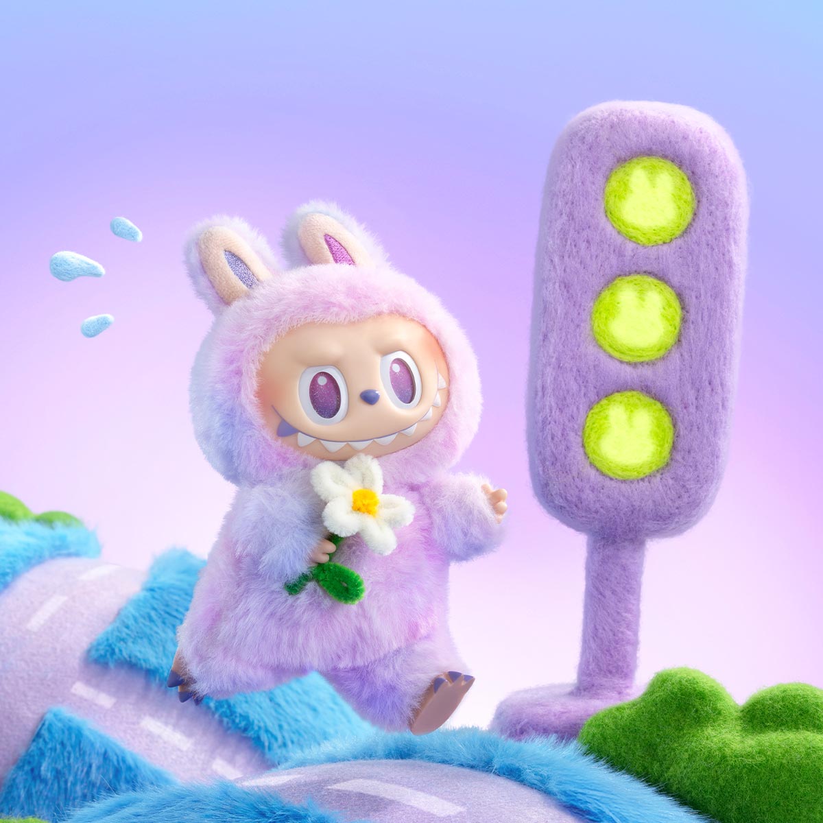 Labubu V3 Big into Energy Series-Vinyl Plush Pendant Blind Box