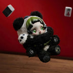 Skull Panda Lazy Panda Plush Doll Hanging Card Preorder 3-5days