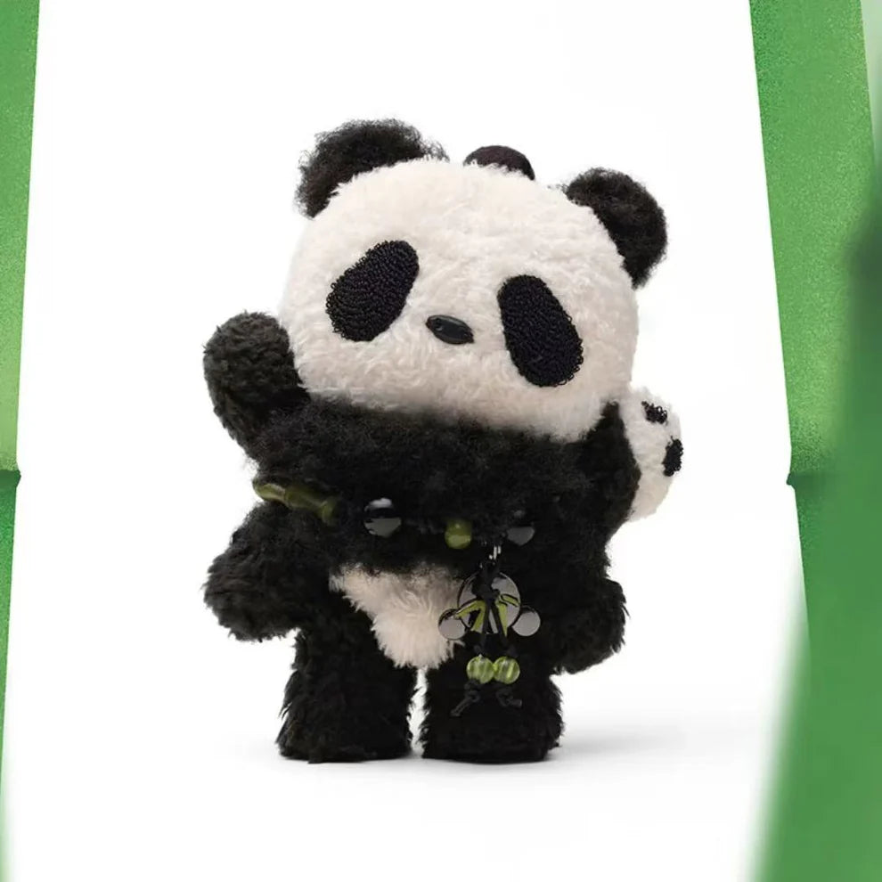 Skull Panda Lazy Panda Plush Doll Hanging Card Preorder 3-5days