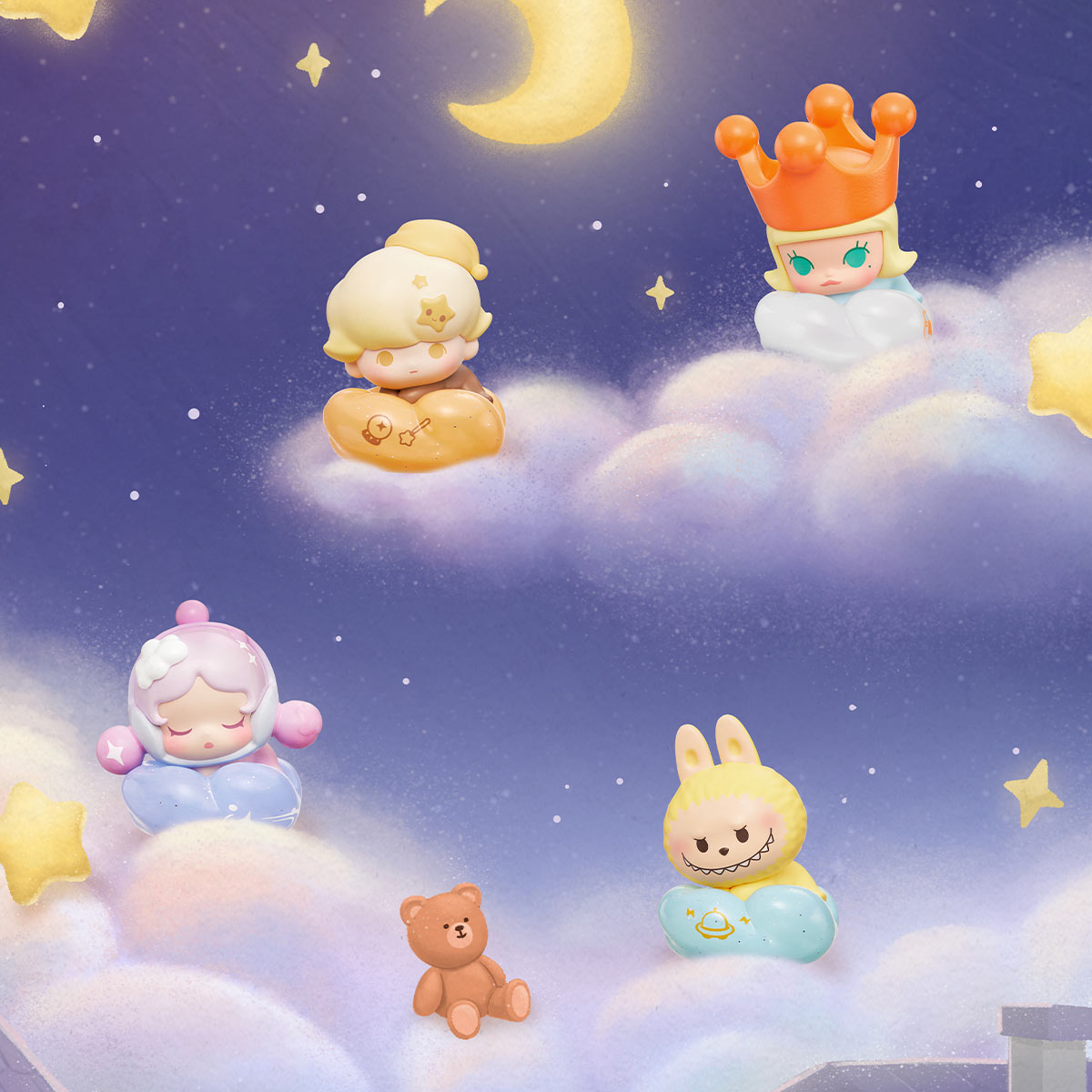 POP BEAN Goodnight Night Sky Series Blind Bag