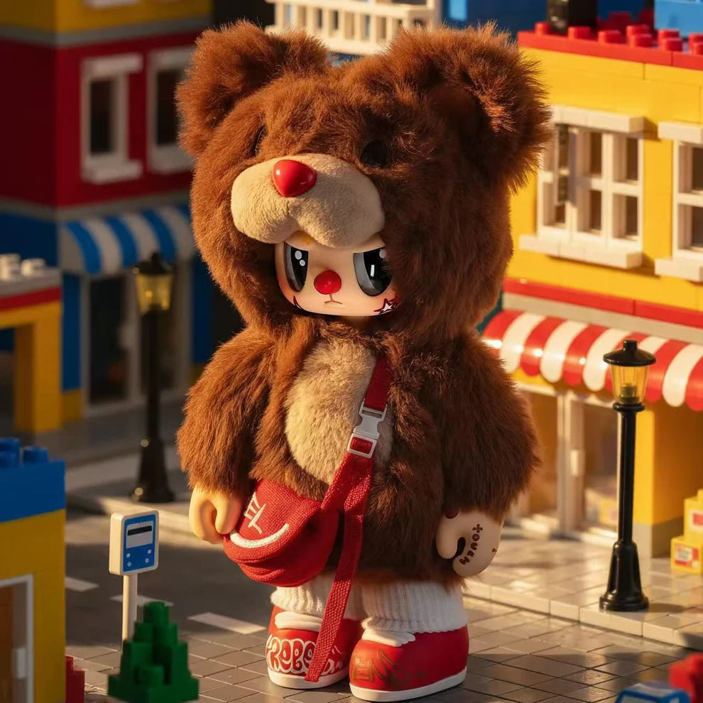 REBEL BEAR Find A Bag Series Vinyl Plush Blind Box