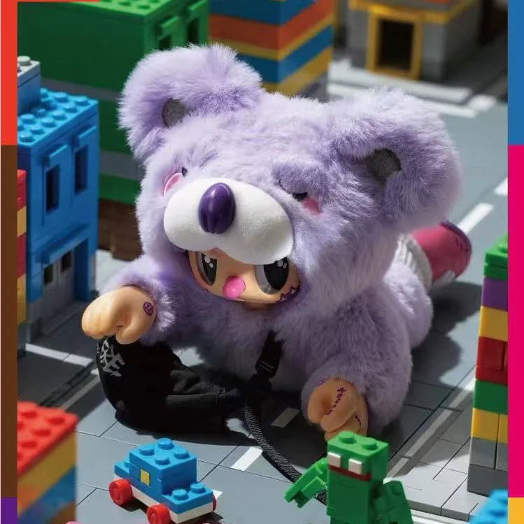 REBEL BEAR Find A Bag Series Vinyl Plush Blind Box