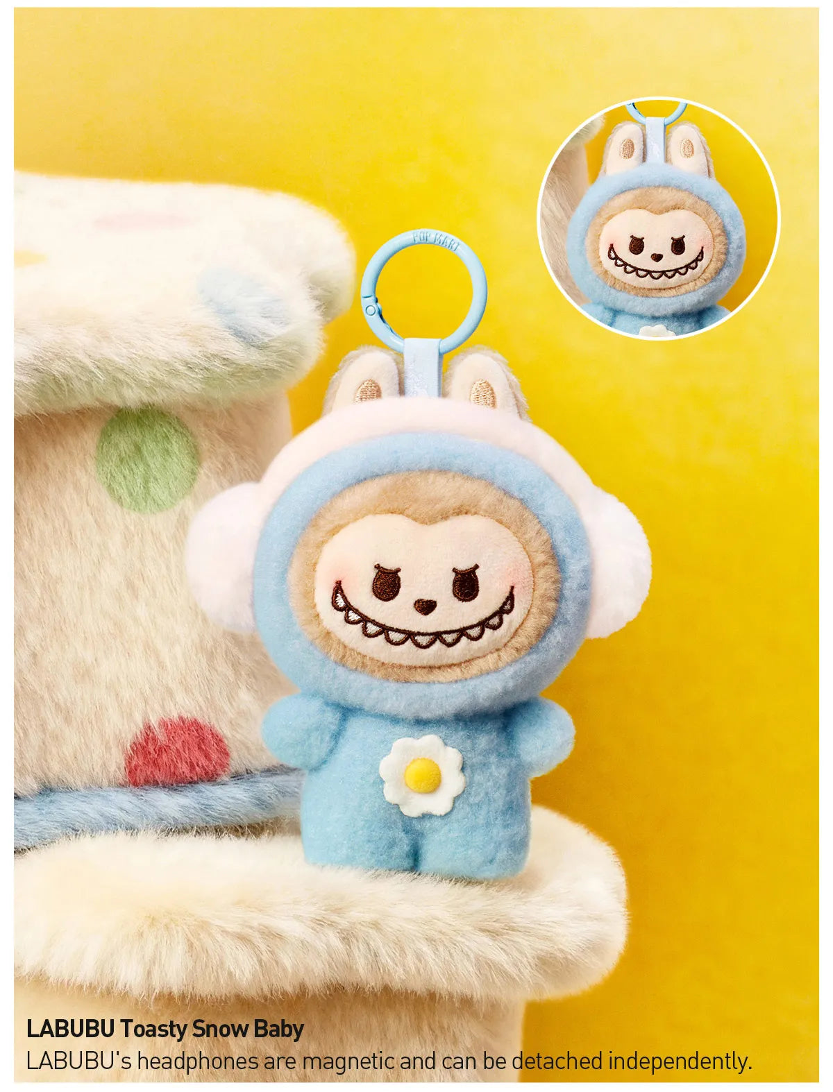 POP BEAN Fluffy & Cozy Series-Plush Pendant Blind Box