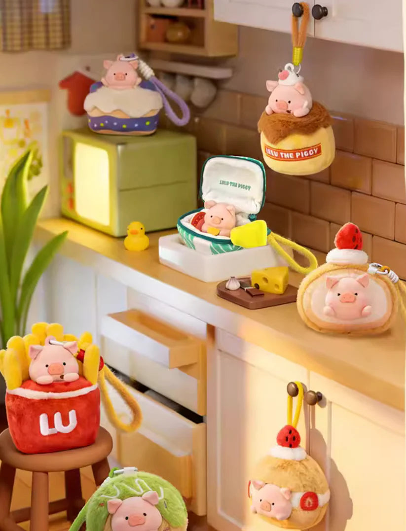 LULU THE PIGGY Weight Loss Stumbling Block Series Fragrance Plush Toy