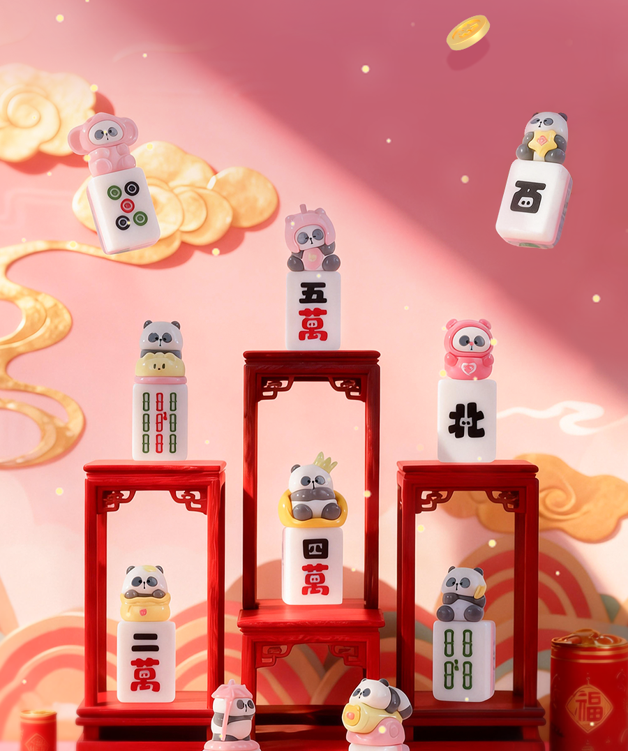 MR.PA Overflowing Peach Luck Mini Bean Series Blind Bag