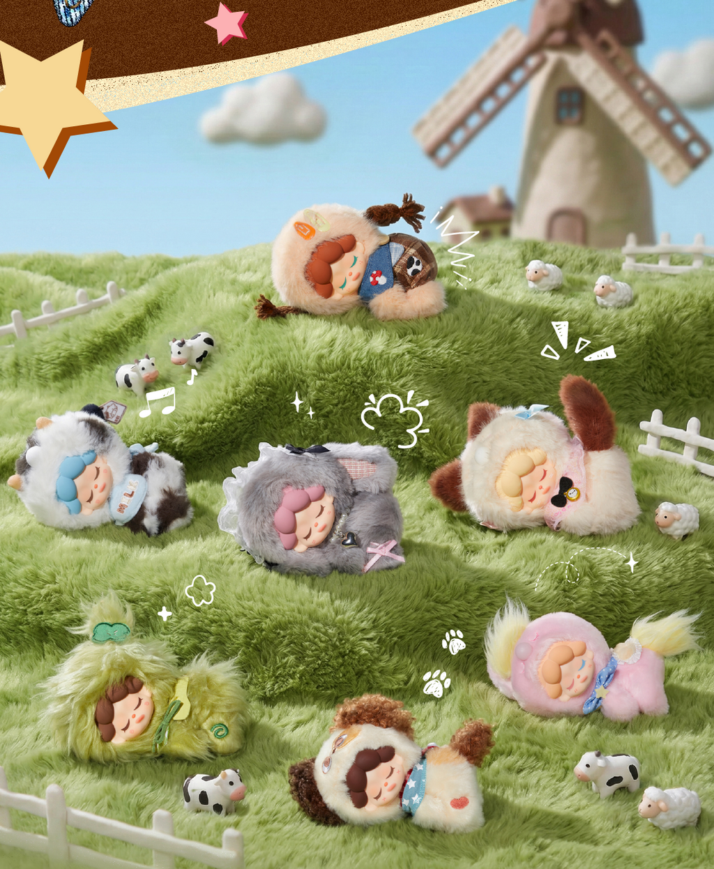 WENDY Fluffy Ranch Plush Series Blind Box